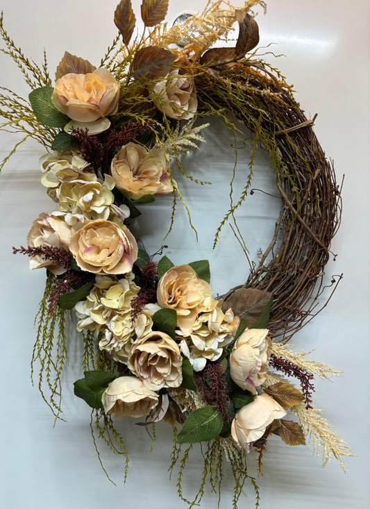 Late Summer Romance Wreath