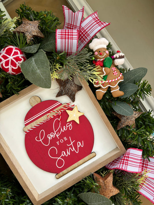 Christmas Cookie Wreath