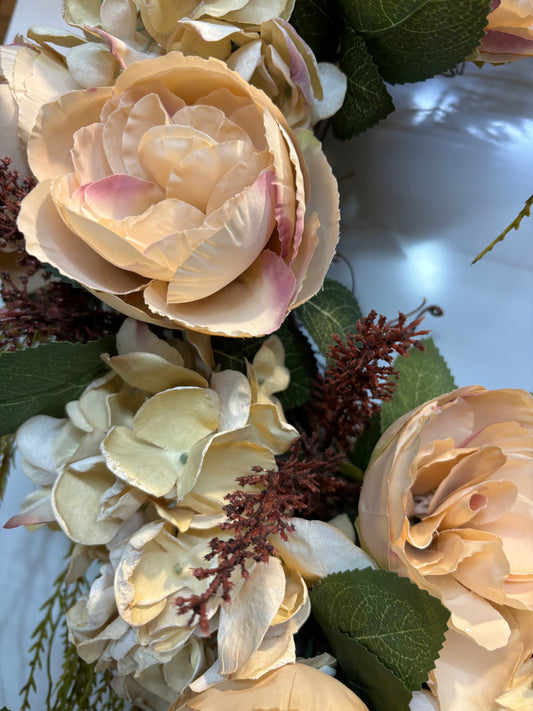 Late Summer Romance Wreath