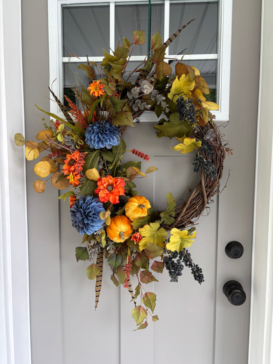 Elegant Fall Wreath