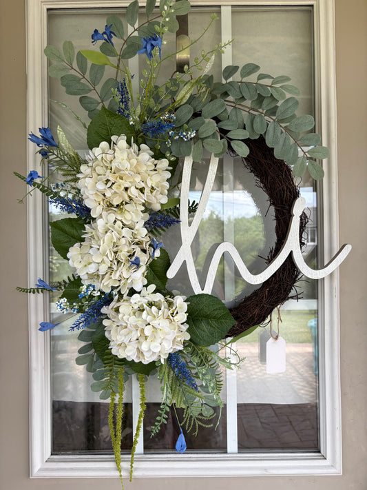 HYDRANGEA WREATH