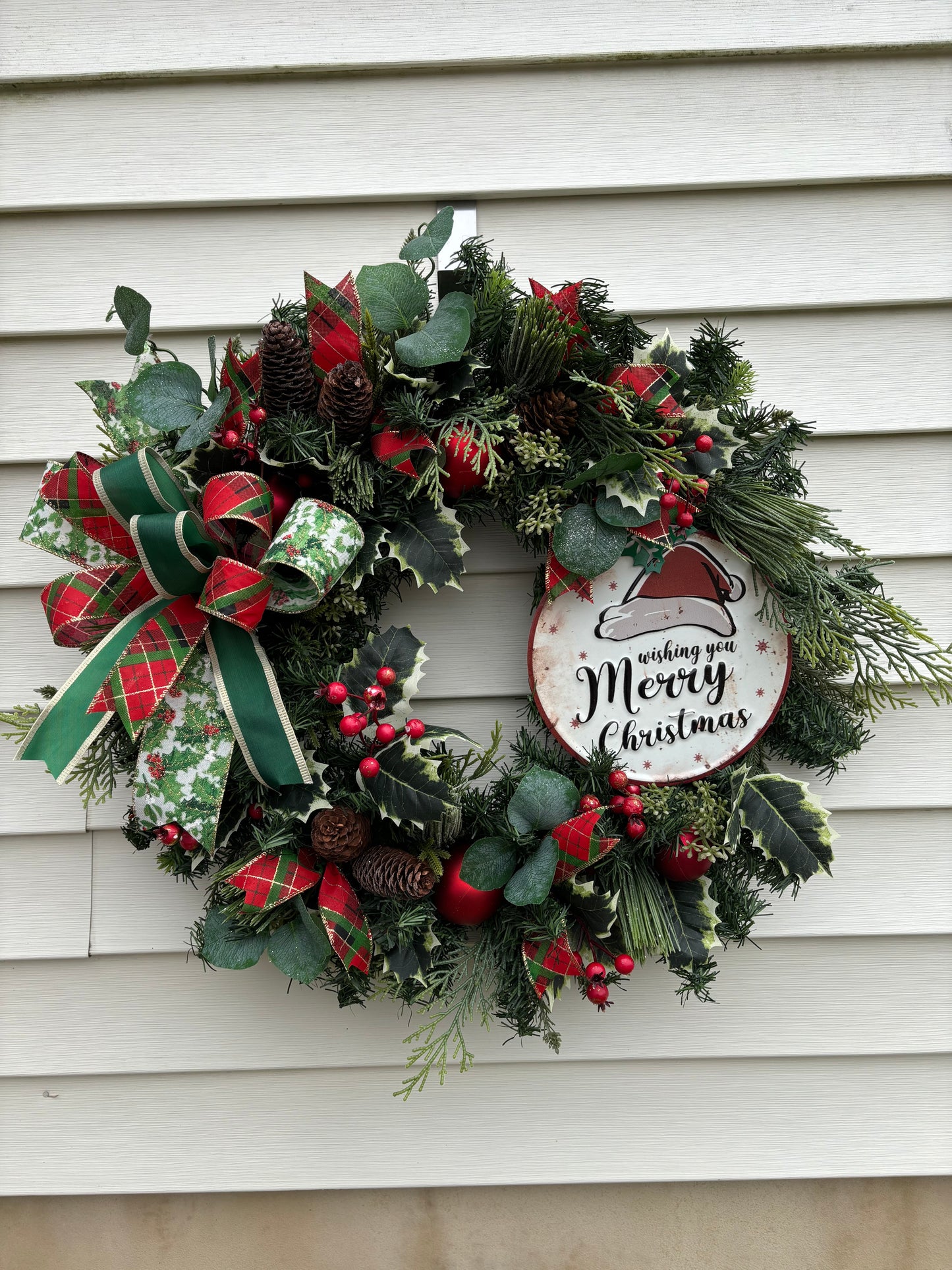 Merry Christmas Wreath