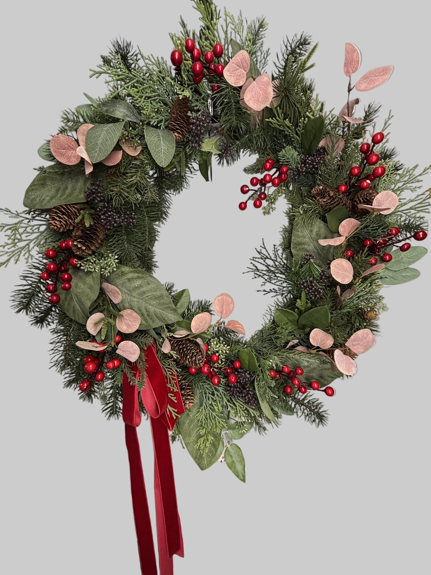 Mixed Greens Wreath